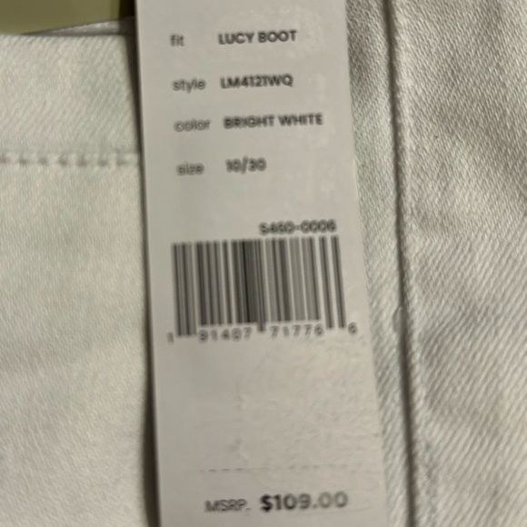 NWT LIVERPOOL LOS ANGELES LUCY BOOTCUT - BRIGHT WHITE - Picture 16 of 16